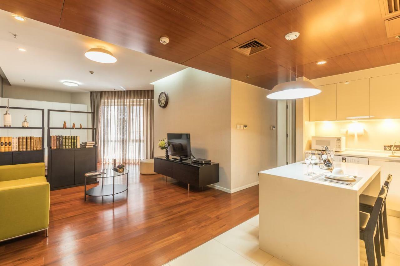 Jiu Du Hui Serviced Apartment Beijing Eksteriør billede