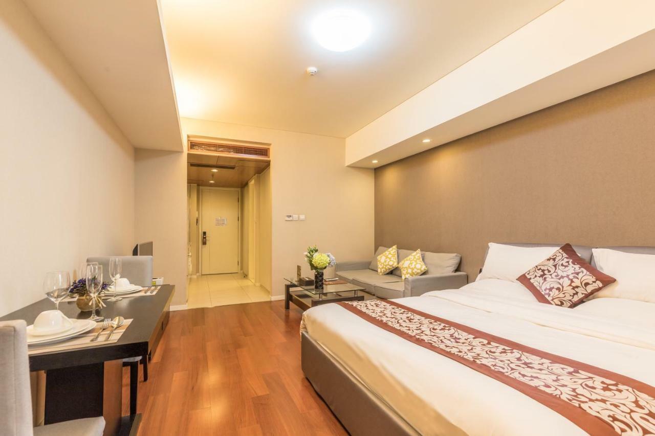 Jiu Du Hui Serviced Apartment Beijing Eksteriør billede