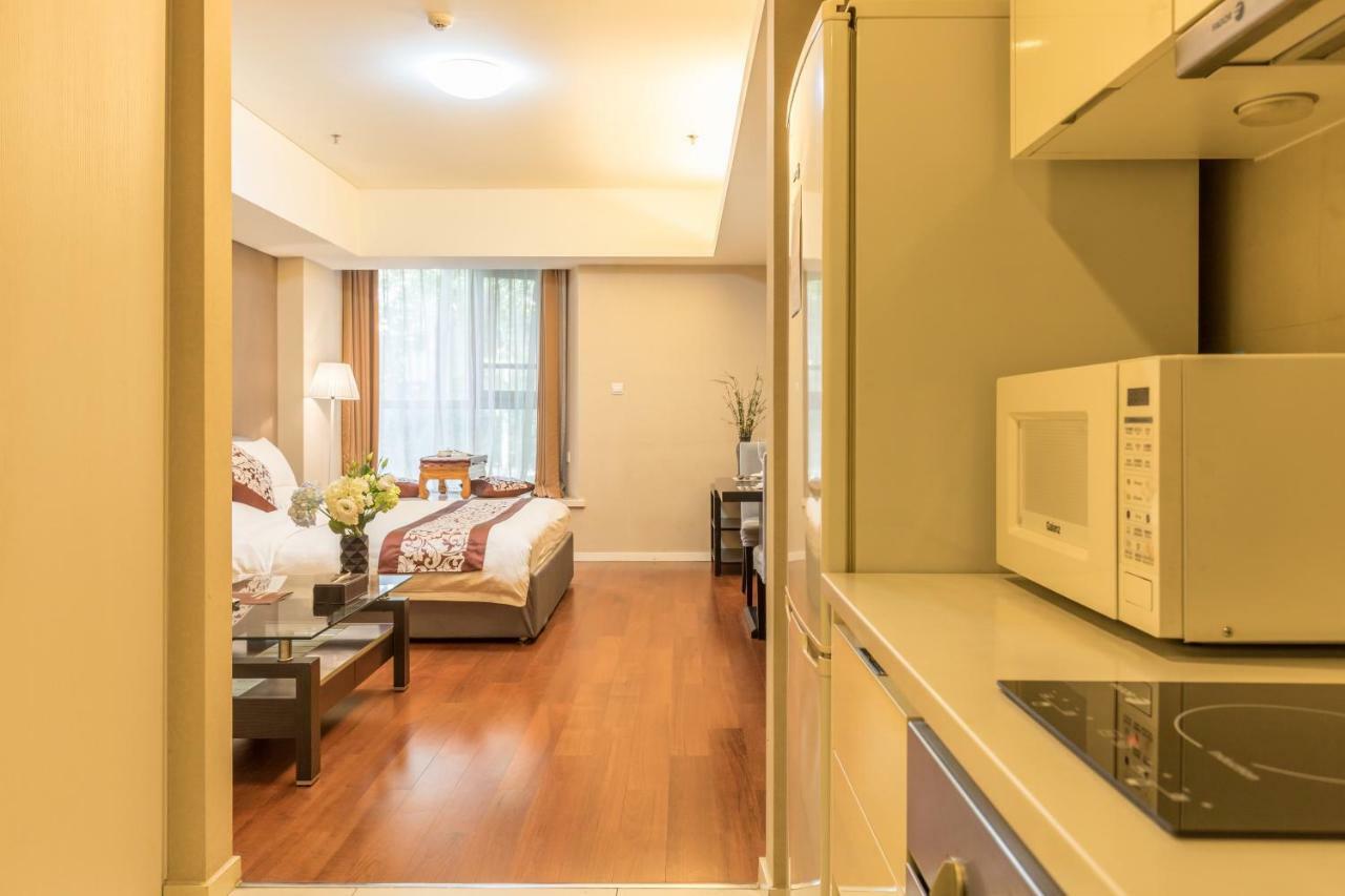 Jiu Du Hui Serviced Apartment Beijing Eksteriør billede